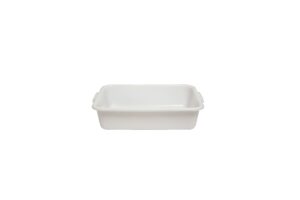 White Plastic Bus Tub