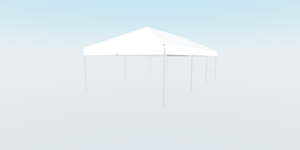 15' x 30' White Top