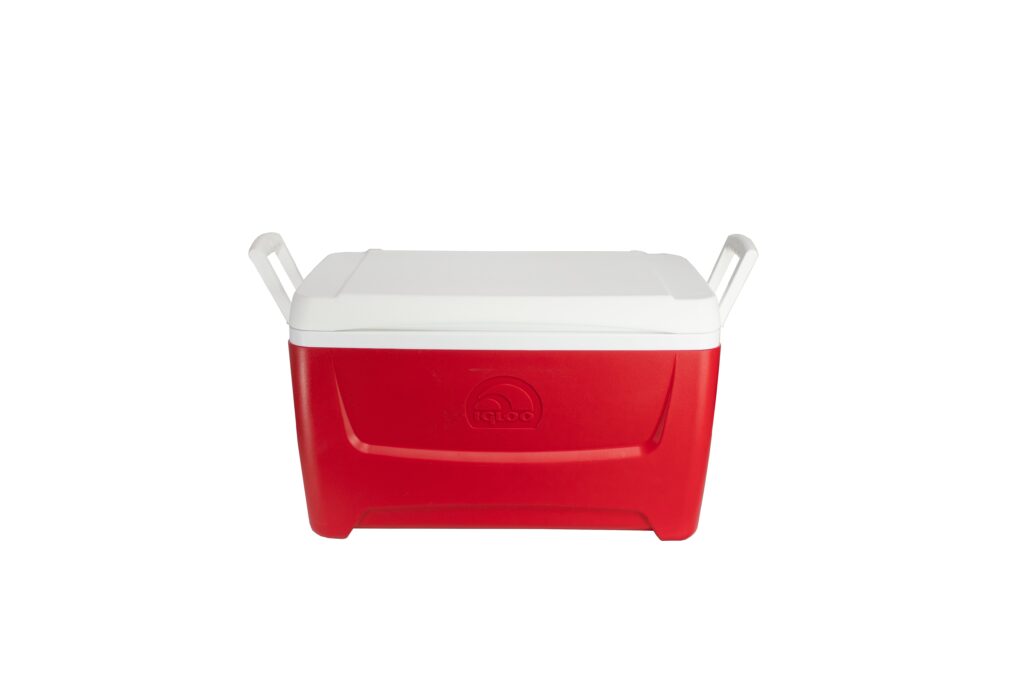 Red Ice Chest