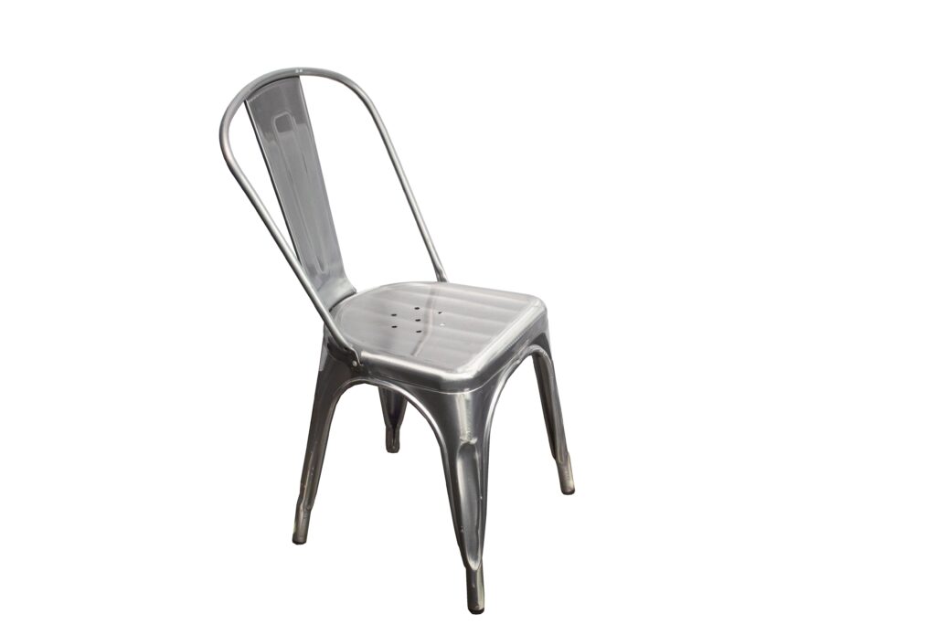 Gun Metal Chair
