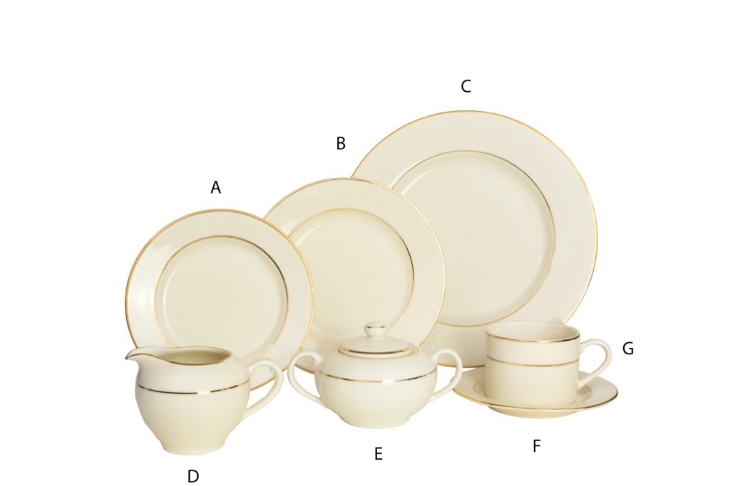 Cream with Gold