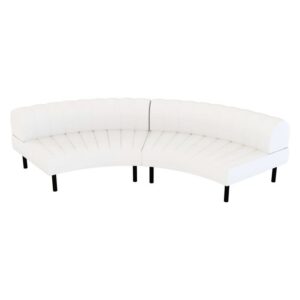 Endless Large Curve Low Back Loveseat
