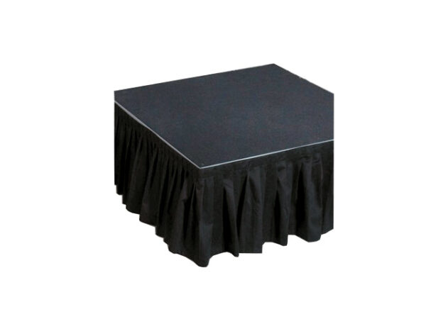 Black Skirt 14'W x 16"H