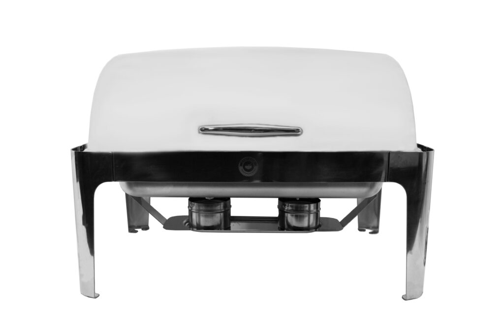 8QT. Roll Top Rectangular Chafer
